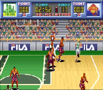 Dream Basketball - Dunk & Hoop (Japan) screen shot game playing